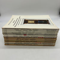 18 Lot NAWCC Bulletin National Association of Watch & Clock Collectors 1990s VG