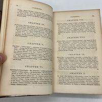 1st Ed Cruise of the Betsey & Rambles of Geologist (1858) Hugh Miller Leather HC