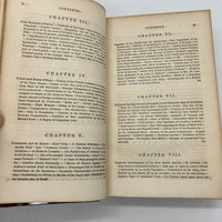 1st Ed Cruise of the Betsey & Rambles of Geologist (1858) Hugh Miller Leather HC