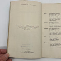 Authentic Report of 25 Talks Given by J. Krishnamurti in Latin America 1936 Good