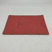 J. Krishnamurti's Talks, 1953, Verbatim Report at Ojai California Paperback Good