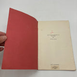 J. Krishnamurti's Talks, 1953, Verbatim Report at Ojai California Paperback Good