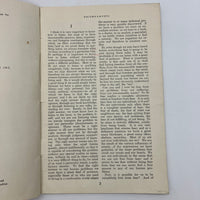 J. Krishnamurti's Talks, 1953, Verbatim Report at Ojai California Paperback Good