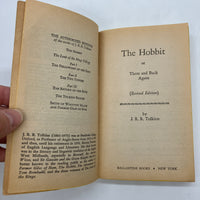 The Hobbit 1984 J.R.R. Tolkien Ballantine Authorized Edition Mass Market Paperback Good