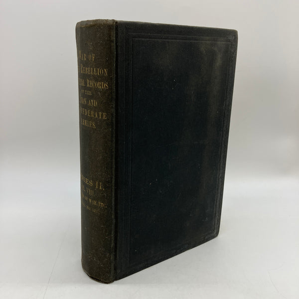 1899 War of Rebellion Official Records Ser. II Vol VIII Prisoners of War & State