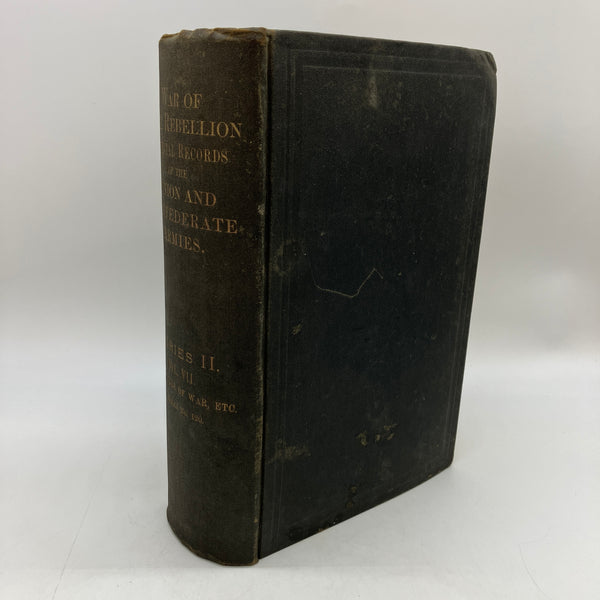 1899 War of Rebellion Official Records Ser. II Vol. VII Prisoners of War & State