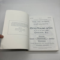 Otto Young & Co. Chicago IL Tool & Material 1892-93 Catalogue 1998 MWTCA Reprint