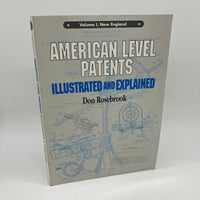 Signed American Level Patents Volume 1 New England (2000) Don Rosebrook PB Good