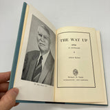 First Edition The Way Up An Autobiography (1961) Albert Keiser HC DJ Very Good