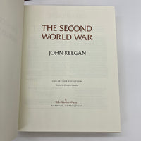 Signed John Keegan The First and Second World War Easton Press HC Leather Fine