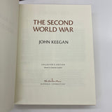 Signed John Keegan The First and Second World War Easton Press HC Leather Fine