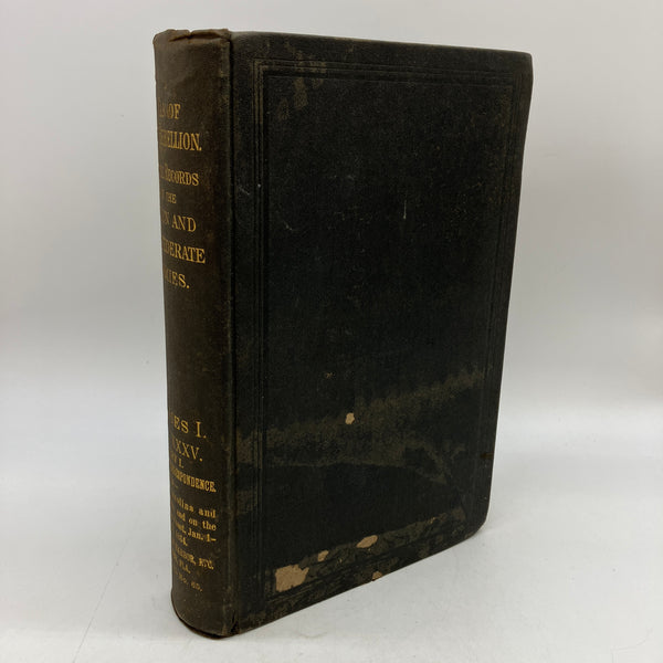1891 War of the Rebellion Official Records Series I Vol XXXV PT1 Charleston & FL