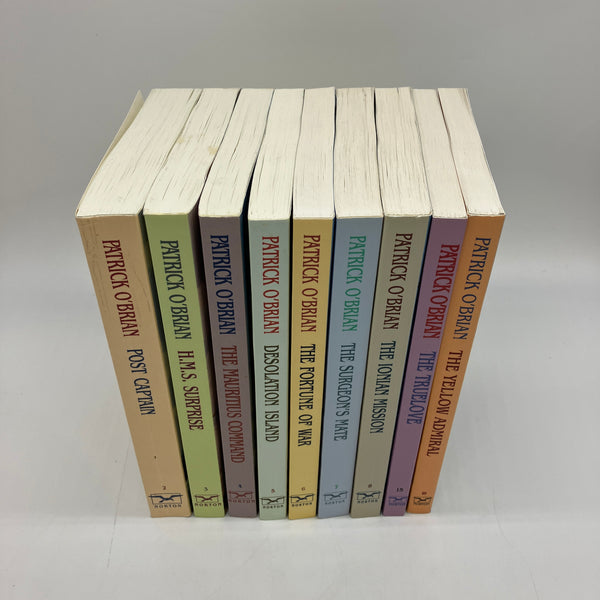 9 Lot Patrick O'Brian Master & Commander Aubrey Maturin Paperback Good 2-8 15 18