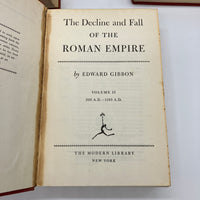 The Decline and Fall of the Roman Empire 3 Vol. Set Edward Gibbon Modern Library