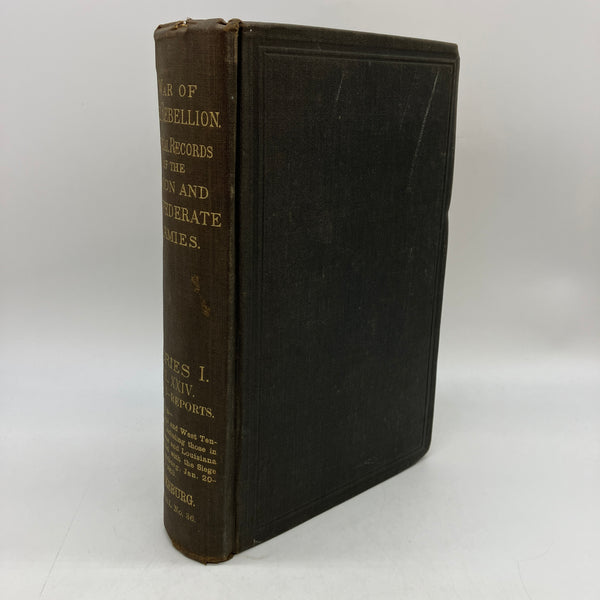 1889 War of the Rebellion Official Records Series I Vol XXIV Pt 1 1863 Vicksburg