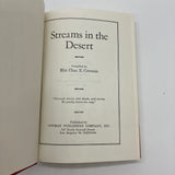 Streams in the Desert (1950) Mrs. Chas Cowman Devotional Hardcover Slipcase Good