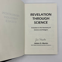 Signed James Martin Revelation Through Science w Errata 2016 Hardcover Very Good