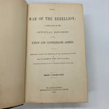 1887 War of the Rebellion Official Records Series I Vol XVIII Aug 1862-June 1863