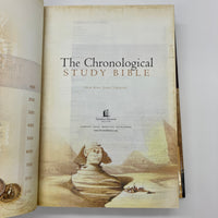 Chronological Study Bible NKJV (2008) Thomas Nelson Clean Hardcover DJ Very Good