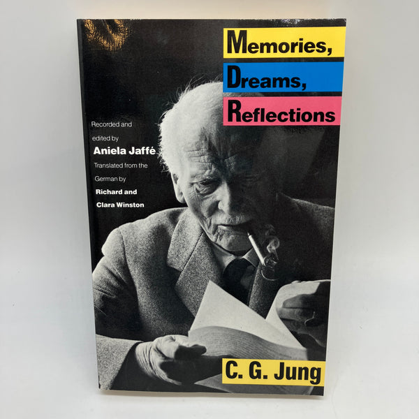 Memories, Dreams, Reflections (1989) C.G. Jung Autobiography Paperback Good