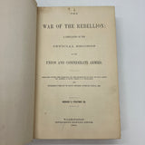1883 War of the Rebellion Official Records Series I Vol IX Correspondence 1862