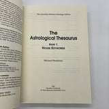 The Astrological Thesaurus Book 1 House Keywords 1992 Michael Munkasey Very Good