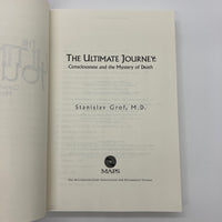 The Ultimate Journey Consciousness Death 2010 Stanislav Grof 2nd Ed PB Very Good