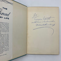 Signed Miles Thornburg The Thread of My Life 1958 Groves Thread Company Baptist