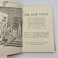 The Jack Tales Folk Tales from Southern Appalachians 1943 Richard Chase HC Good