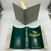 First Edition The Prophets 1969 Emil Kraeling Judaism Hardcover Dust Jacket Good