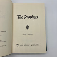 First Edition The Prophets 1969 Emil Kraeling Judaism Hardcover Dust Jacket Good