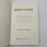 Born to Run (2009) Christopher McDougall Barefoot Running Hardcover Good