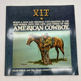 XIT: Life & Times of the American Cowboy 1975 Caleb Pirtle & Texas Cowboy Artists Association PB Good