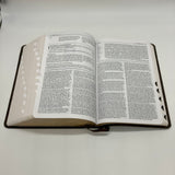 NIV Life Application Study Bible 2011 Zondervan Large Print Index Bonded Leather