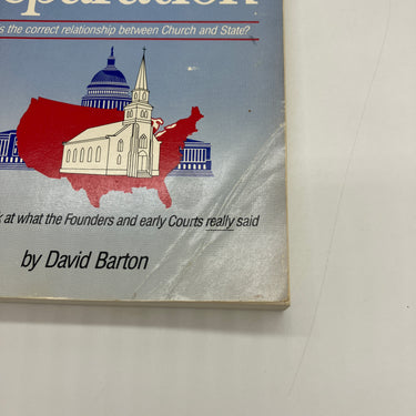 The Myth of Separation: Church and State (1991) David Barton American History PB Good