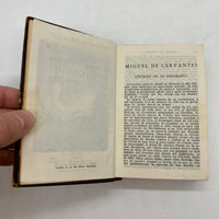 Don Quijote Spanish Language (1942) Miguel de Cervantes M. Aguilar Leather Good