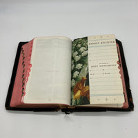 Vintage KJV Bible 1945 Thomas Nelson Bonded Leather Index Red Letter Plates Maps