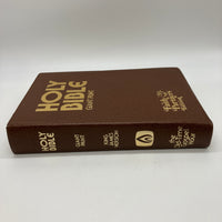 Giant Print Faith Partners Edition KJV Holy Bible Reference Bonded Leather Clean