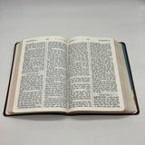 Giant Print Faith Partners Edition KJV Holy Bible Reference Bonded Leather Clean