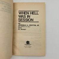 When Hell Was In Session: Survival as POW in Vietnam 1976 Jeremiah Denton Memoir PB Good