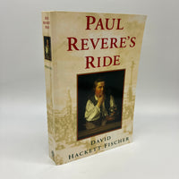 Paul Revere's Ride (1994) David Hackett Fischer Biography History Paperback Good