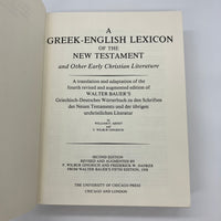 A Greek-English Lexicon of the New Testament 2nd Ed 1979 Arndt Gingrich Bauer HC