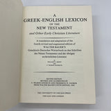 A Greek-English Lexicon of the New Testament 2nd Ed 1979 Arndt Gingrich Bauer HC