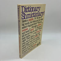 Dictionary Schmictionary Yiddish & Yinglish 1983 Paul Hoffman Matt Freedman Good