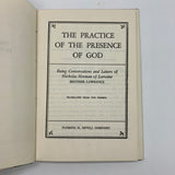 The Practice of the Presence of God 1958 Brother Lawrence Hardcover DJ Very Good