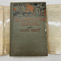 The Lone Star Ranger (1915) Zane Grey Hardcover with Dust Jacket Acceptable