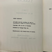 Signed First Edition I Married a Taxicab (1961) HG Vartanian Detroit MI HC Good