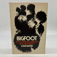 Bigfoot: Yeti Sasquatch Myth & Reality John Napier BCE Book Club Edition HC Good