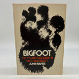 Bigfoot: Yeti Sasquatch Myth & Reality John Napier BCE Book Club Edition HC Good