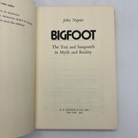 Bigfoot: Yeti Sasquatch Myth & Reality John Napier BCE Book Club Edition HC Good